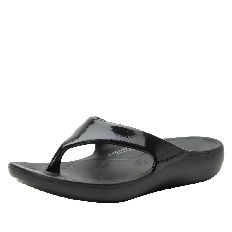 Casual Shoes Sale Women's Ode Sandal In Black Gloss