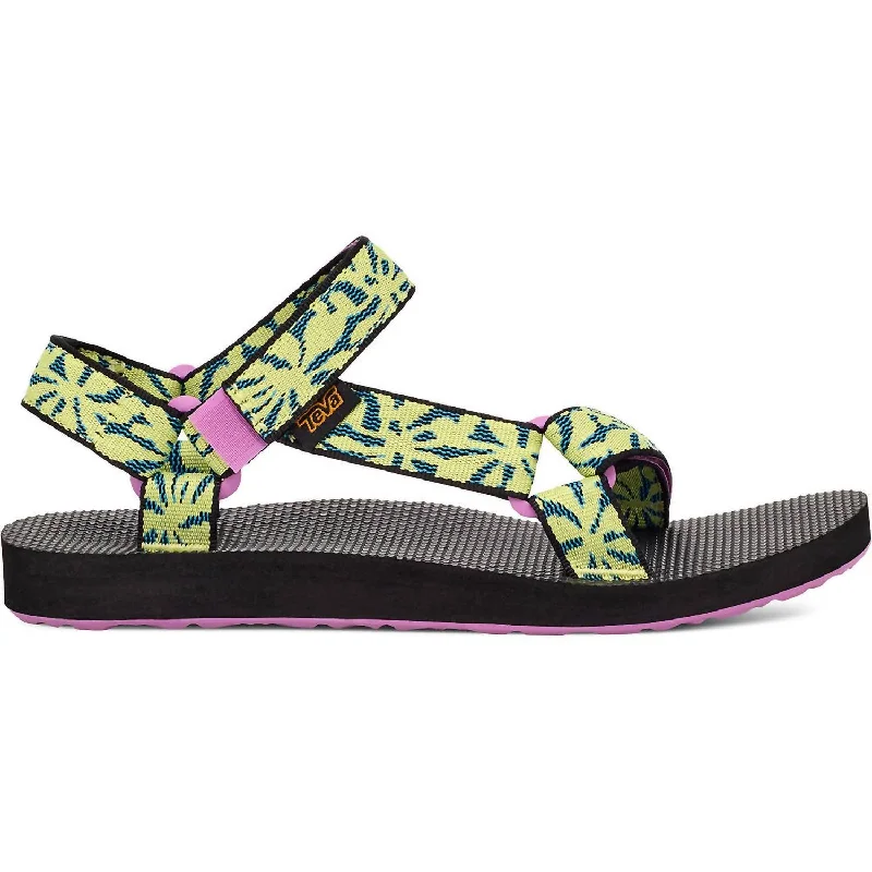 All-Day Comfort Shoes Sale Women's Original Universal Sandal In Beach Floral Wild Lime