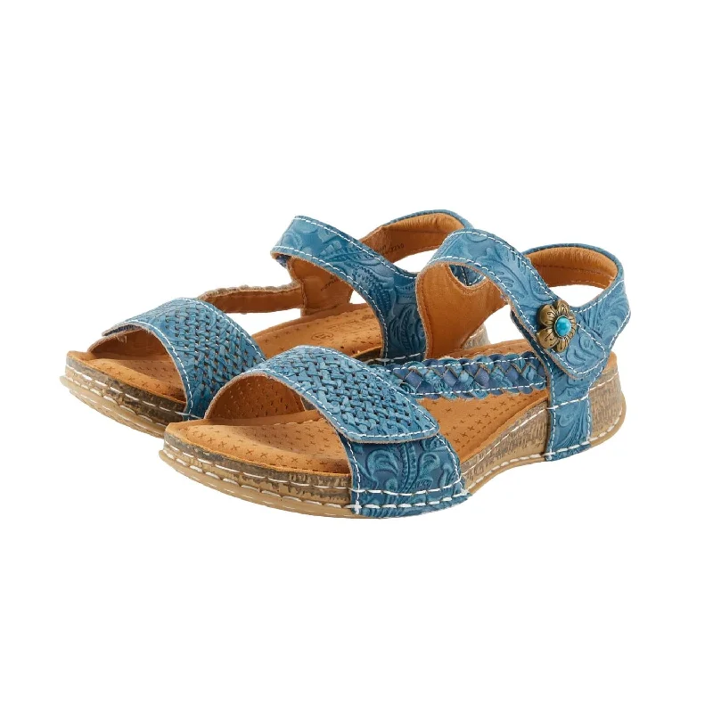 Luxury Shoes Clearance Women's Popular Sandals In Blue