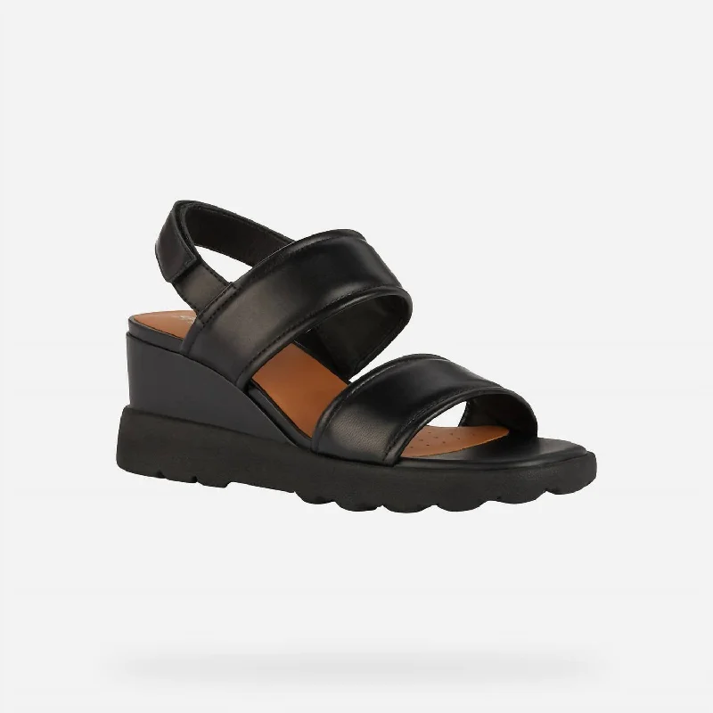 Stylish All-Day Wear Shoes Women's Spherica Sandal In Black