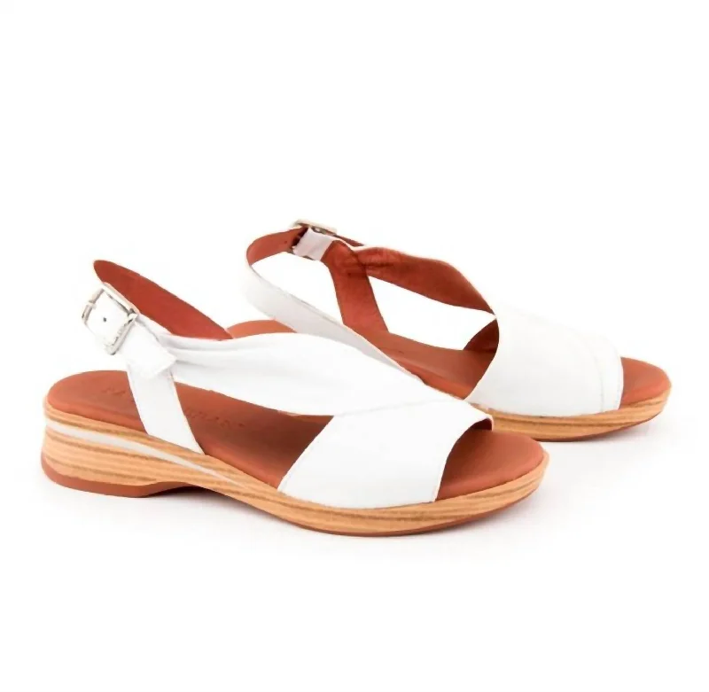 Elegant Style Women's Sunset Sandals In White