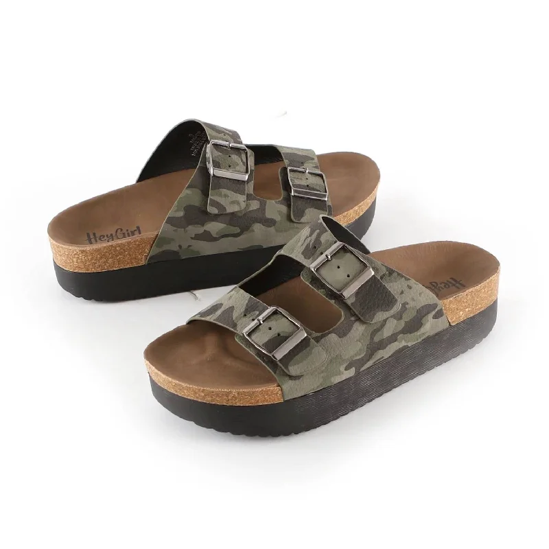 Vintage Style Deals Women's Tabloid Sandal In Camo