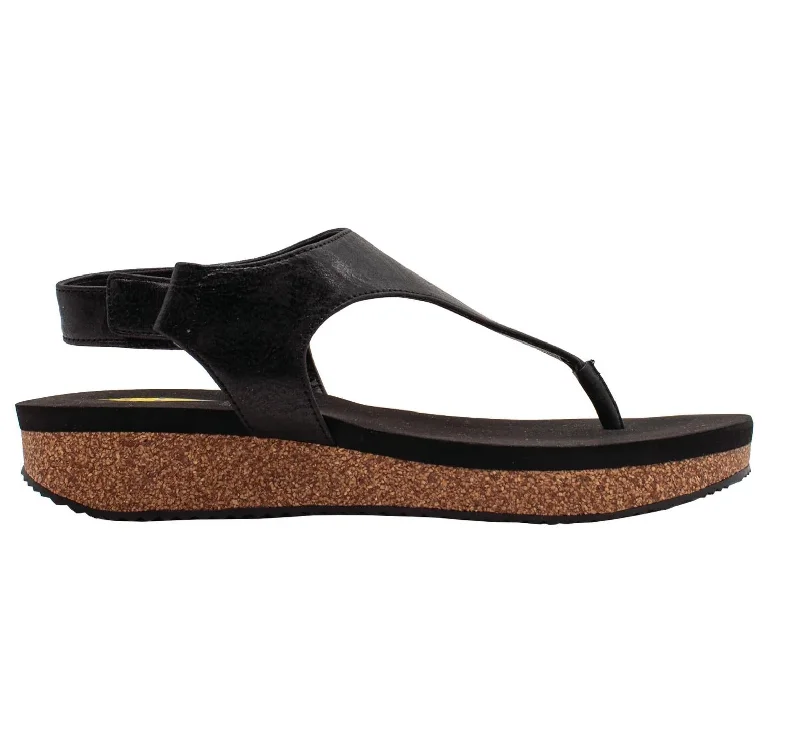 Hot Picks Women's Trek Sandal In Black