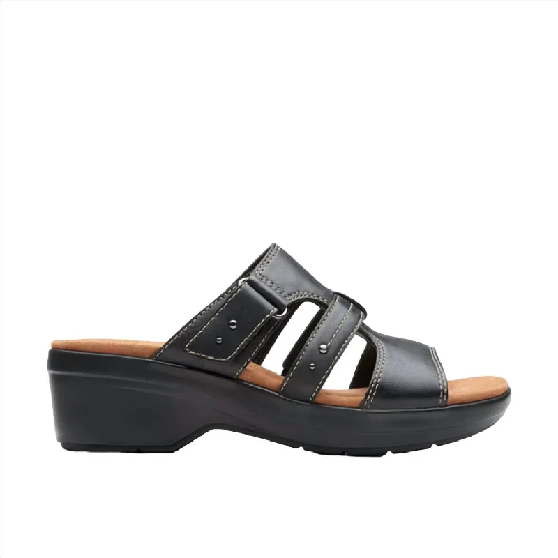 Comfortable Walking Shoes Women's Tuleah Jane Sandals In Black