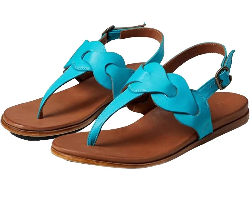 On-Trend Fashion Offers Women's Whitney Sandals In Turq