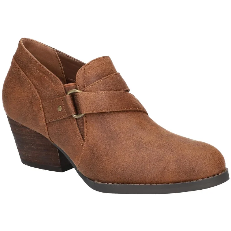 End Of Season Sale Bella Vita Womens Faux Suede Ankle Booties