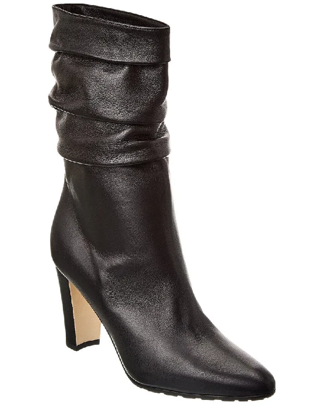 Trend Alert Manolo Blahnik Calasso 90 Leather Boot