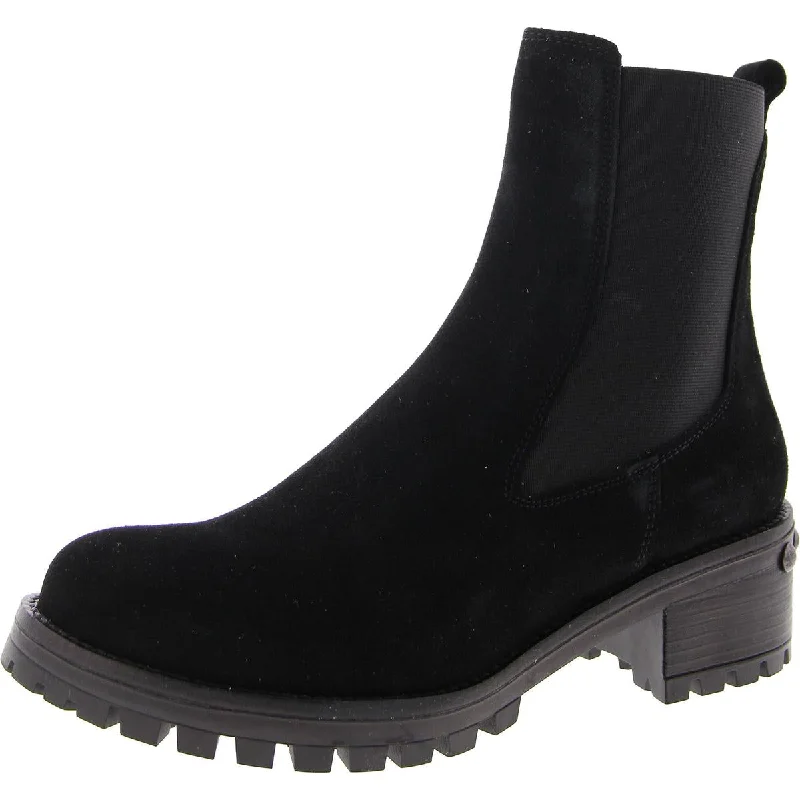 Slip-On Shoes Promotion Womens Leather Pull On Chelsea Boots