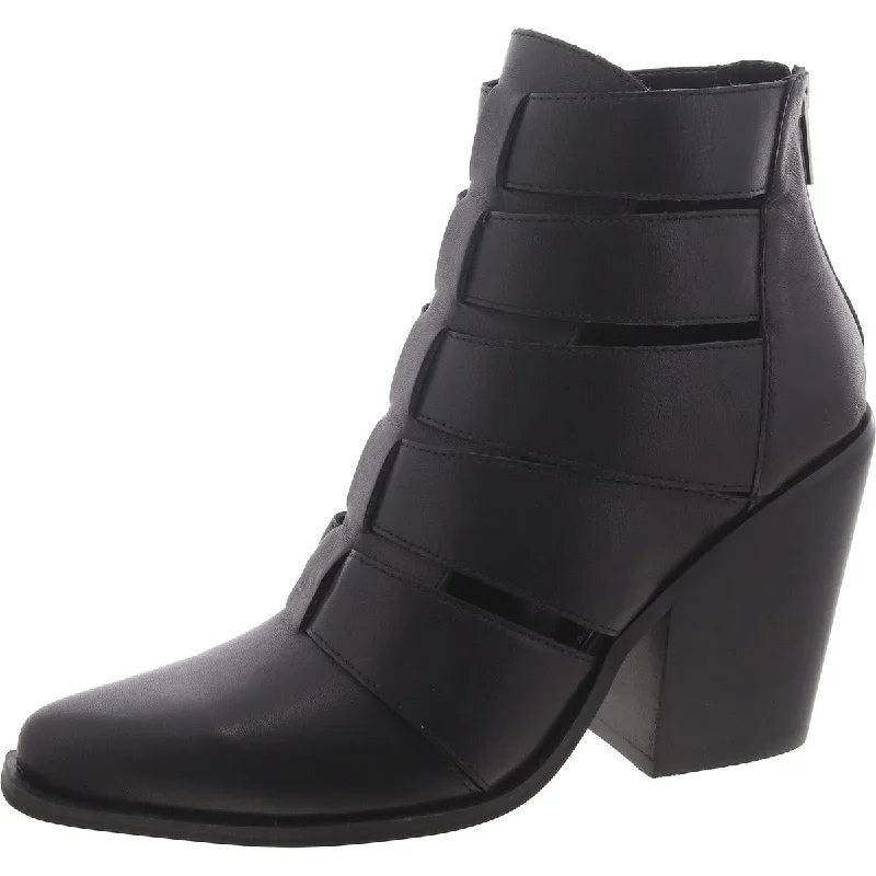 Comfortable Shoes Drifter Womens Leather Cut-Out Ankle Boots