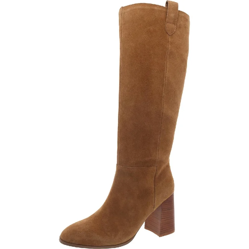 Comfortable Shoes Promotion Autumn Womens Suede Pull On Knee-High Boots