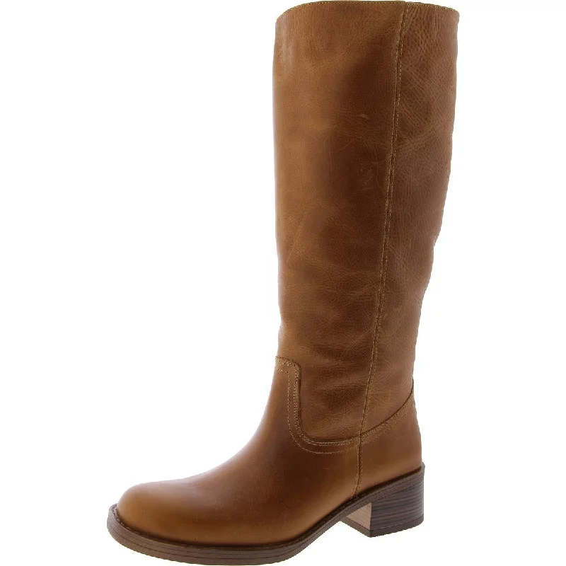 Effortless Style Shoes Sale Nena Womens Leather Round Toe Knee-High Boots