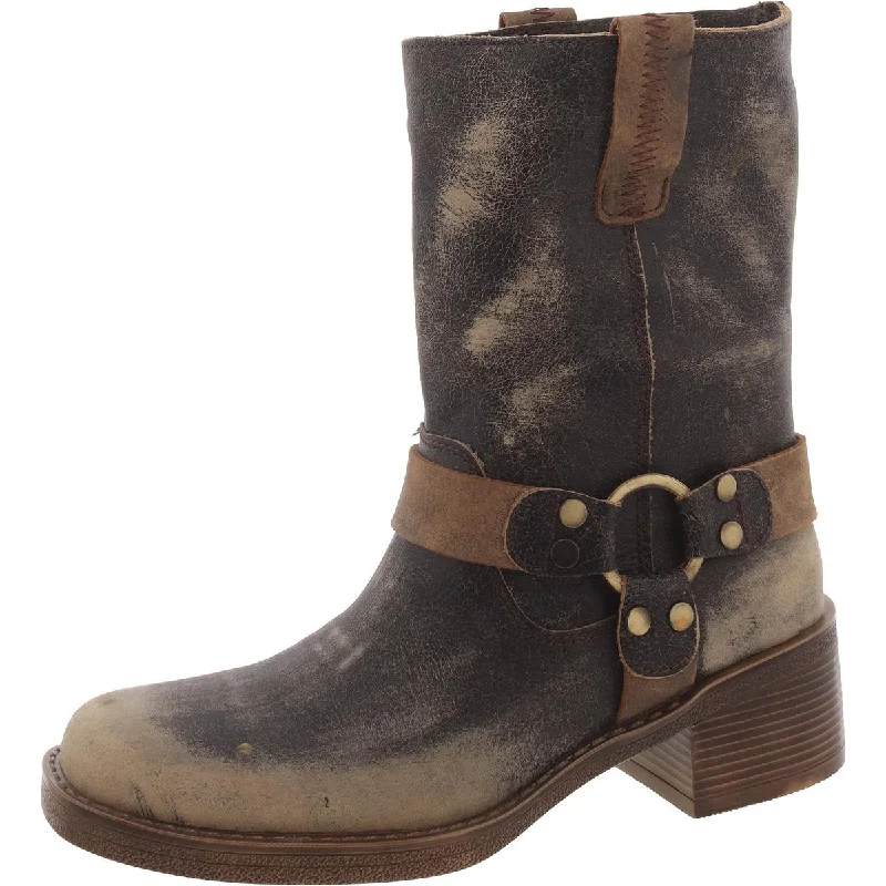 Adventure-Ready Footwear Sale Spwarrow Womens Leather Distressed Ankle Boots