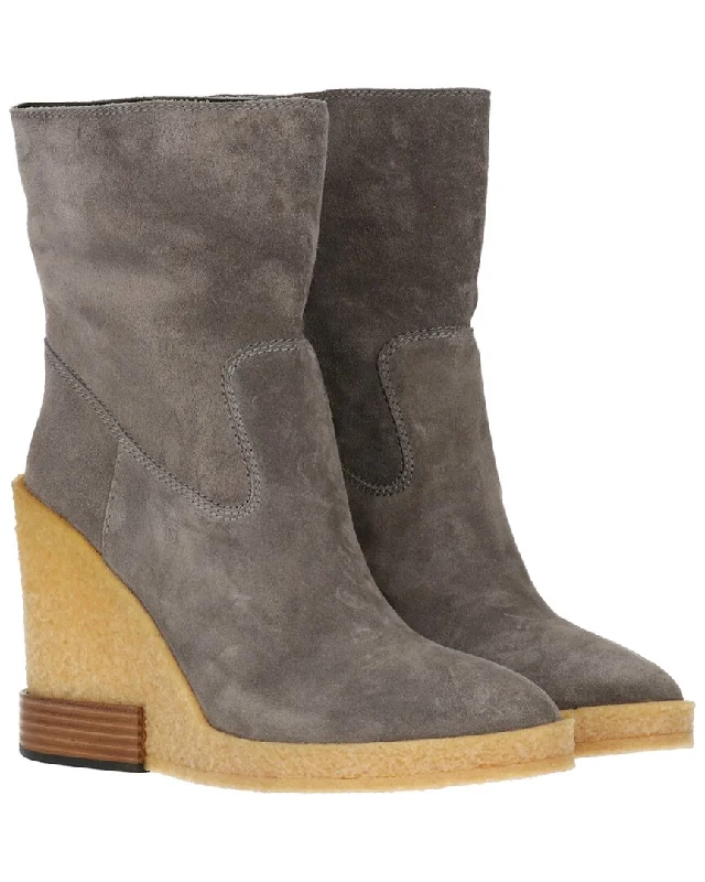 Chic & Modern Sales Tod’S Zeppa Para Suede Boot