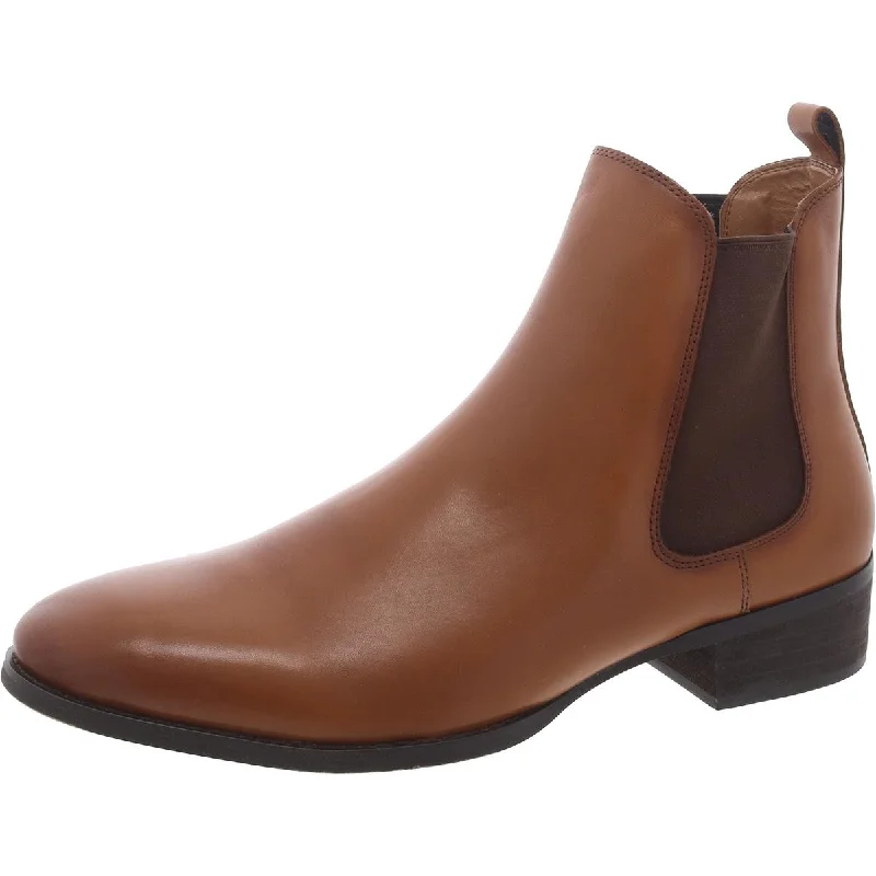 Seasonal Trends Paterson Womens Pull On Round Toe Ankle Boots