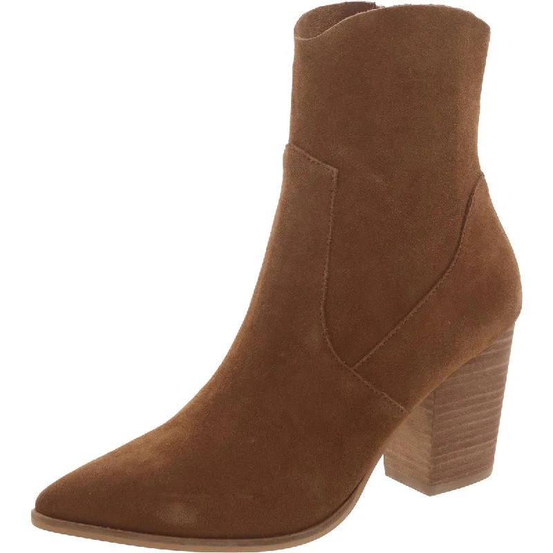 Best Sellers Janetta Womens Suede Solid Mid-Calf Boots