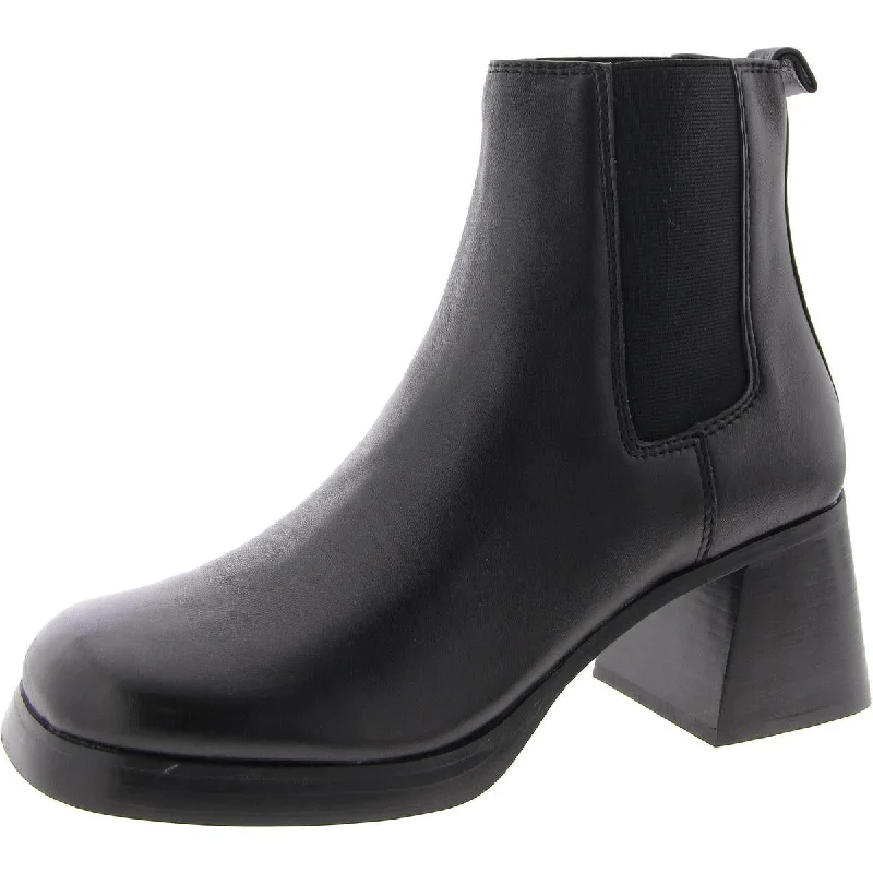 Unbeatable Prices Zeke Womens Leather Block Heel Chelsea Boots