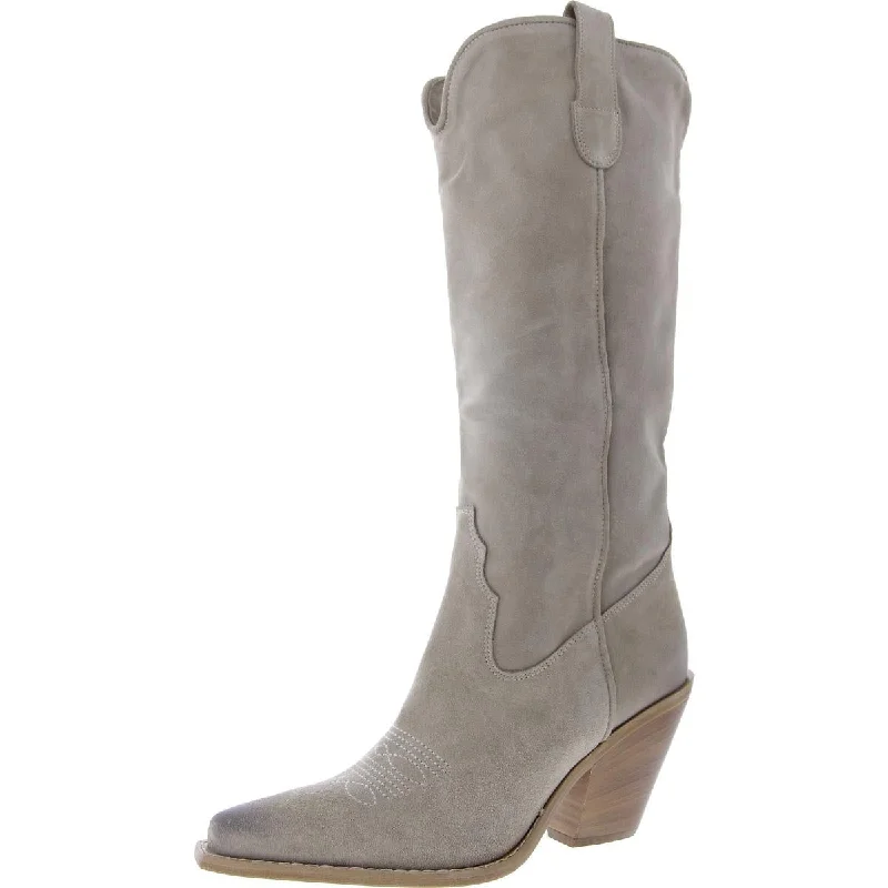 Sustainable Fashion Extravaganza Austin Womens Suede Pull On Knee-High Boots