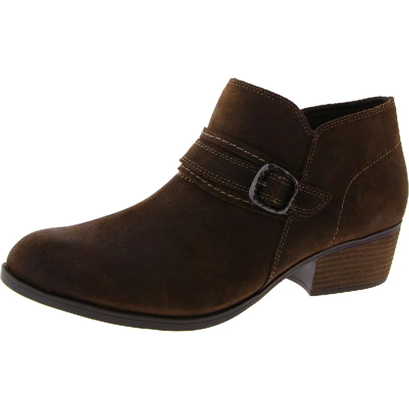 Stylish Basics Charlten Bay Womens Suede Ankle Booties