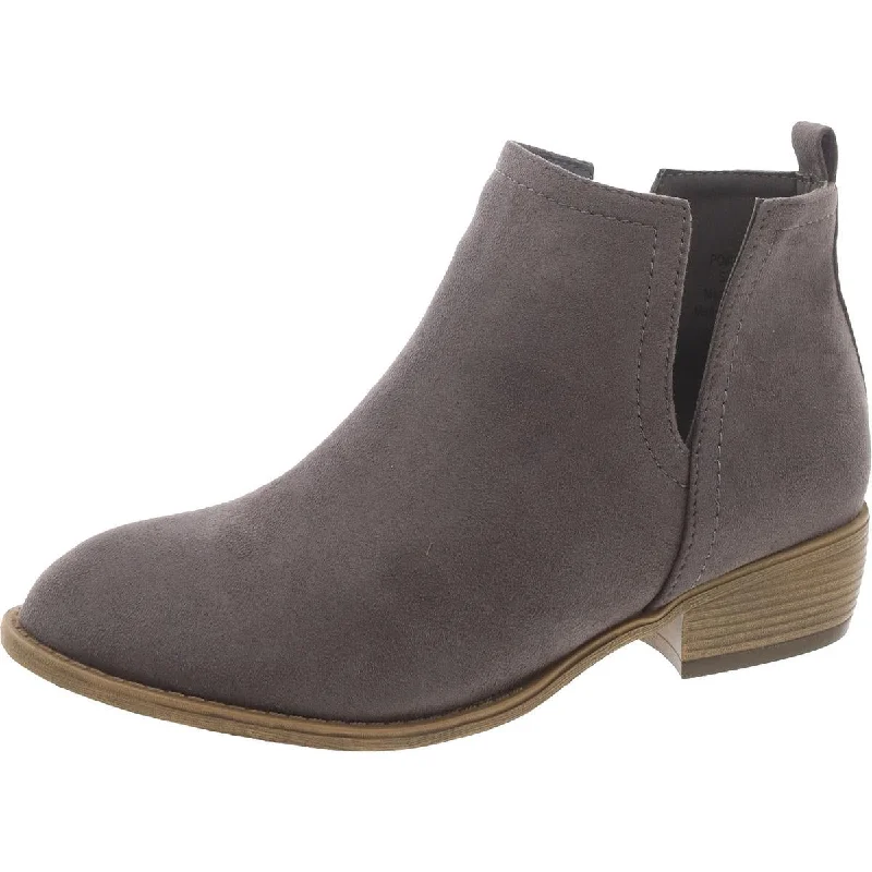 Fashion Sale Womens Faux Suede Padded Insole Booties