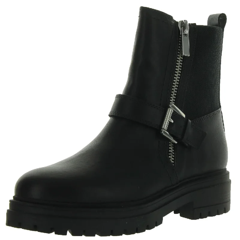 Trendy Fashion Sale Grant Womens Zip Up Slip On Motorcycle Boots