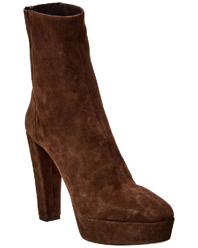 Mega Sale Aquazzura Saint Honore 120 Suede Boot