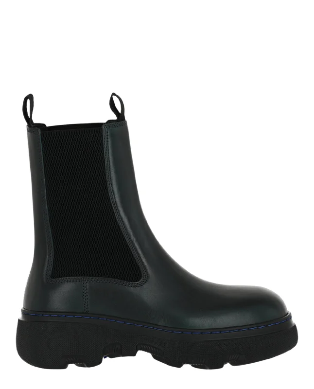 End Of Season Clearance Burberry Womens Creeper Chelsea Boots