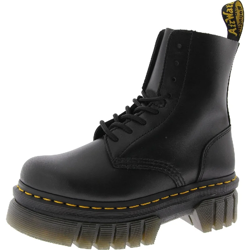 Hot Trends Audrick 8-Eye Boot Womens Round Toe Casual Combat & Lace-Up Boots