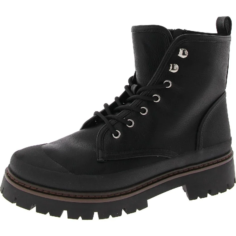 Luxury Boots Sale Womens Lace Up Lug Sole Combat & Lace-Up Boots