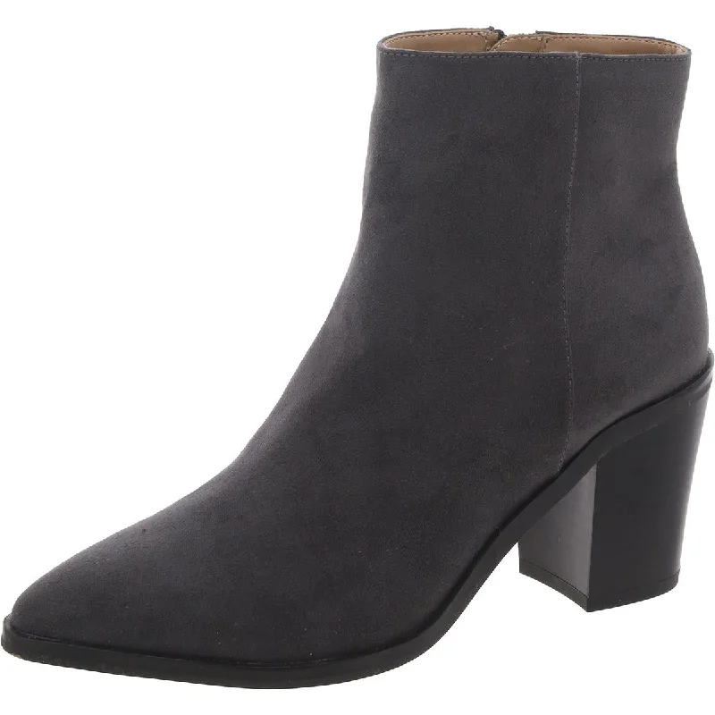 Everyday Shoes Promotion Womens Faux Suede Pointed Toe Ankle Boots