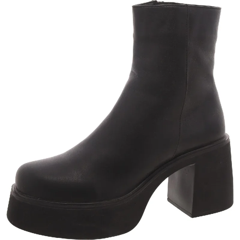 Luxury Shoes Clearance Joltz Womens Pull On Zip Up Ankle Boots