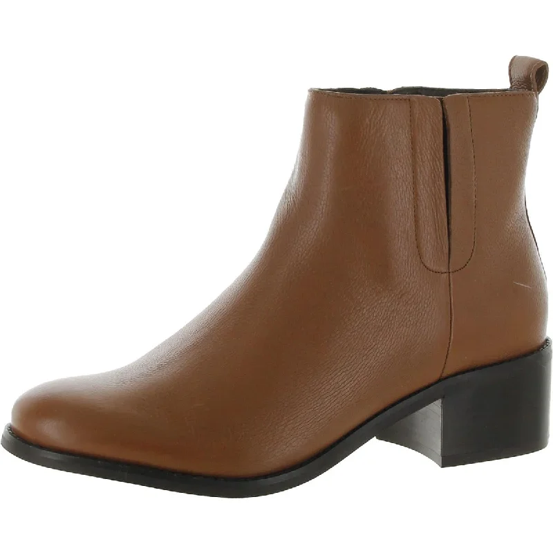 Comfort Meets Fashion Cole Haan Womens Addie Leather Stretch Booties