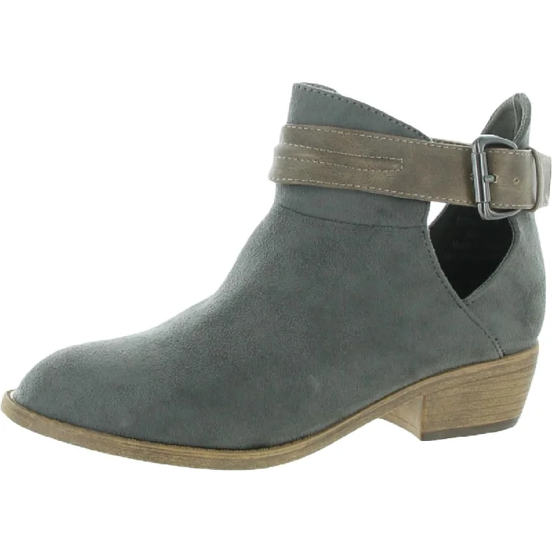 Insane Discount Onslaught Journee Collection Womens Faux Suede Round Toe Ankle Boots