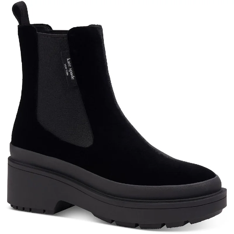 Everyday Shoes Promotion Kate Spade New York Womens Winnie  Lug Sole Leather Chelsea Boots