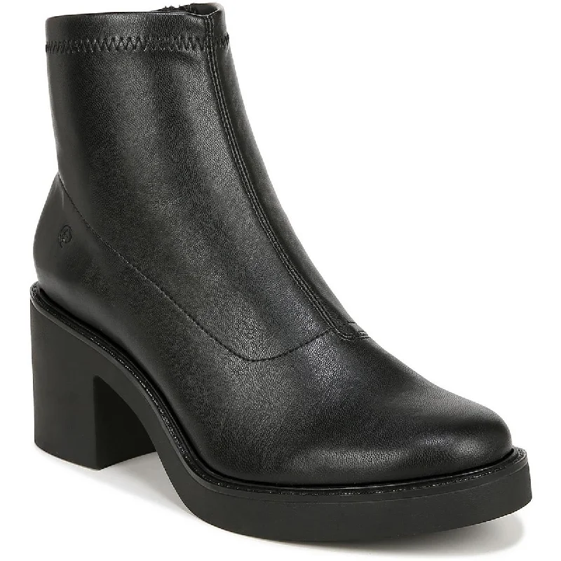 On-Trend Fashion Offers LifeStride Womens Remix Faux Leather Zipper Ankle Boots