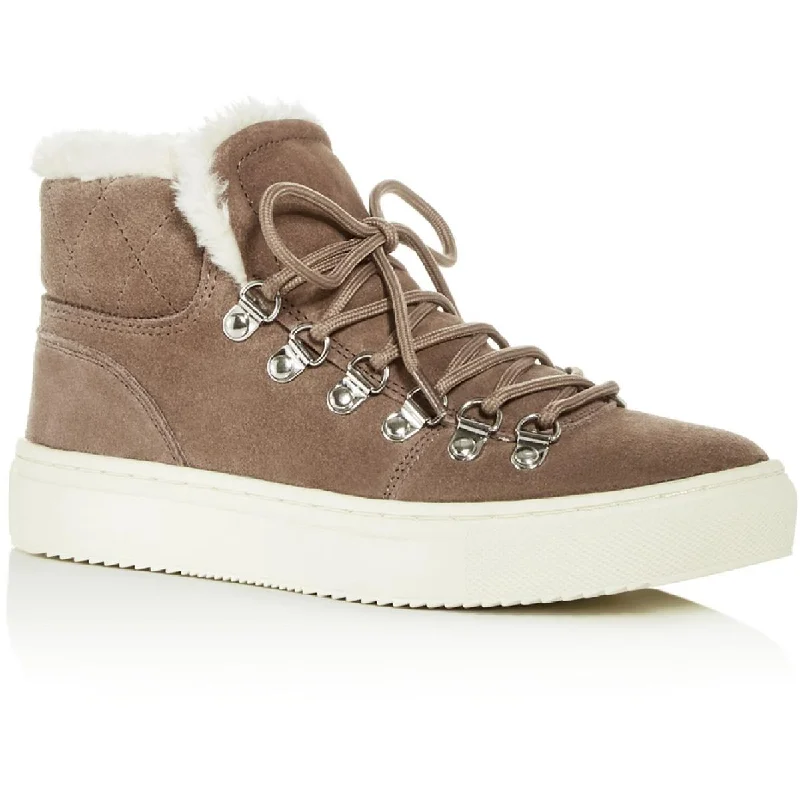 Trendy Looks On Sale Marc Fisher LTD Womens Daisie Suede Lace-Up Sneaker Boots