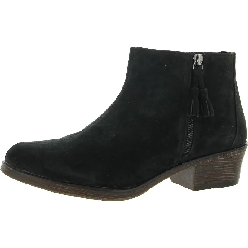 Best Deals Of The Season Propet Womens Delaney Leather Zip-Up Ankle Boots