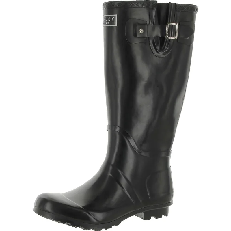 Seasonal Trends Radley London Womens Rubber Tall Mid-Calf Boots