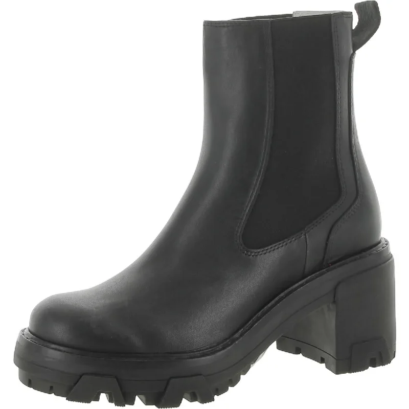 Streetwear-Inspired Footwear Rag & Bone Womens Shiloh Leather Lug Sole Chelsea Boots