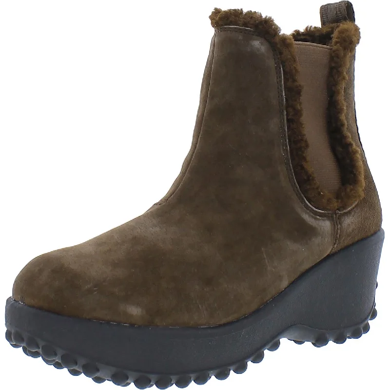 Trendy Boots Discount Rocket Dog Womens Frost Suede Platform Chelsea Boots