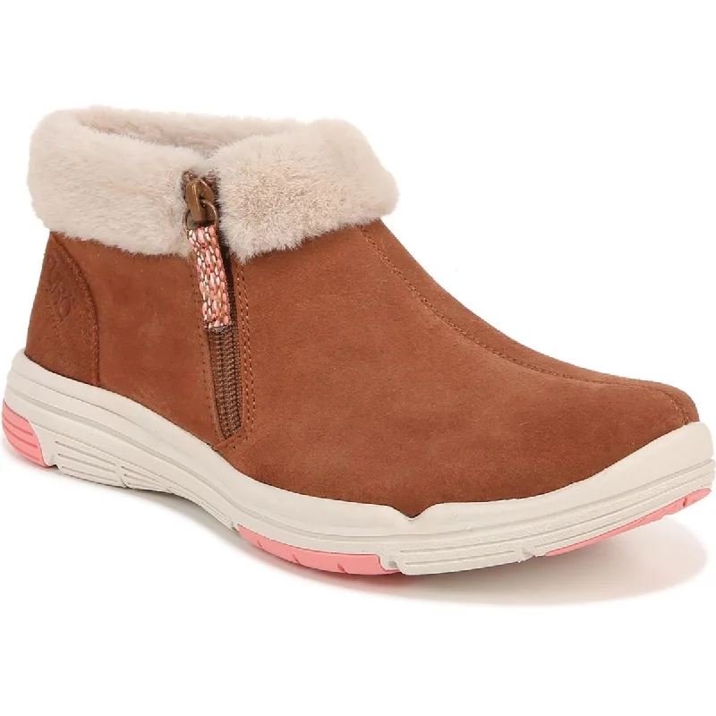 Statement Fashion Offers Ryka Womens Anchorage Mid Suede Cold Weather Booties