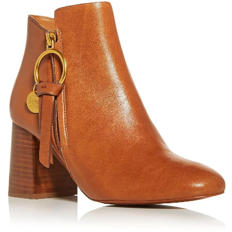 Fresh Fashion Discounts See by Chloe Womens Zipper Almond Toe Ankle Boots