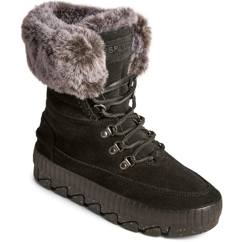 Modern Casual Shoes Sperry Womens Torrent Faux Fur Memory Foam Winter & Snow Boots