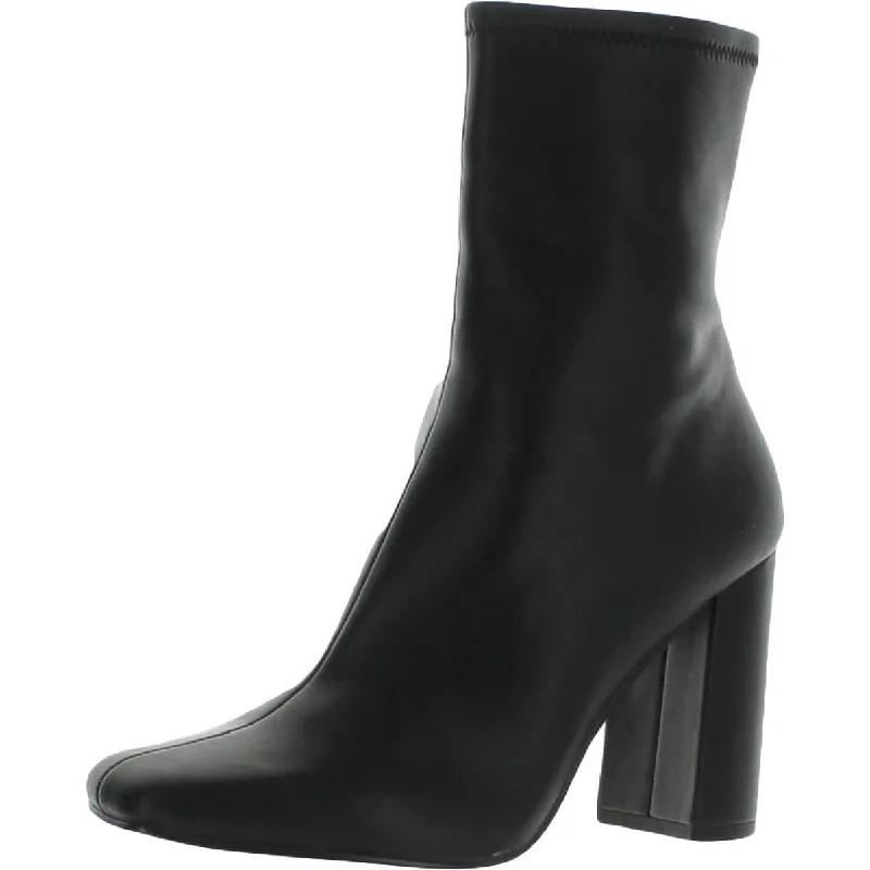 Daring Fashion Promotions Steve Madden Womens Fulton Block Heel Ankle Ankle Boots