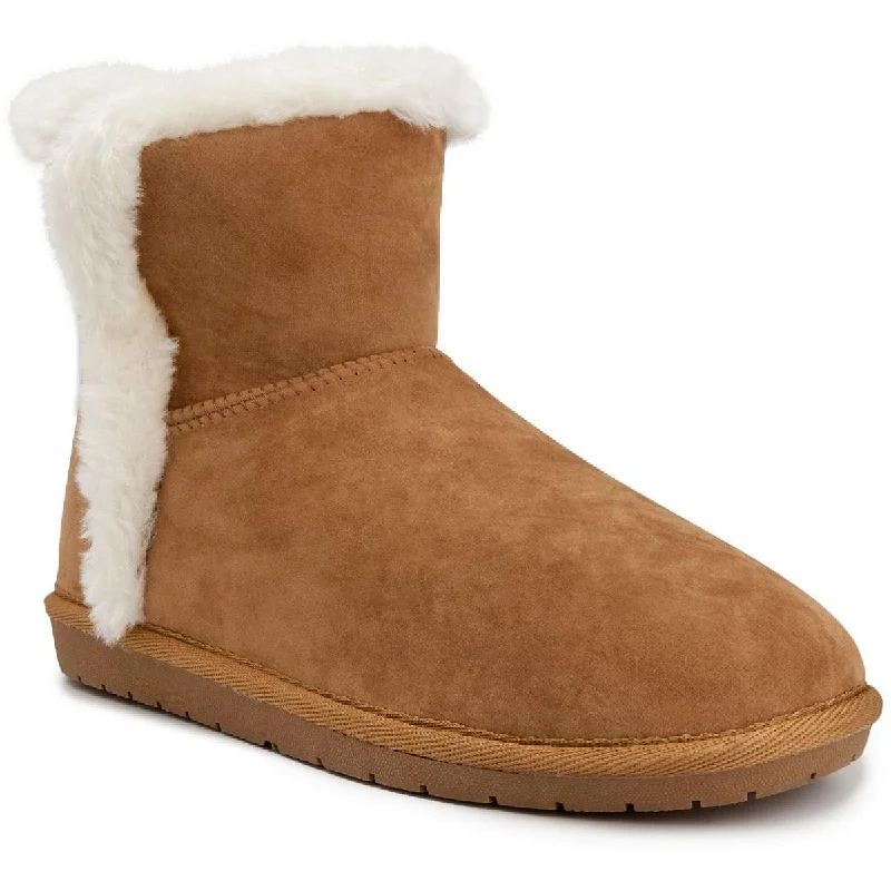 Feminine Luxe Style Sale Sugar Womens Polly Microfiber Ankle Winter & Snow Boots