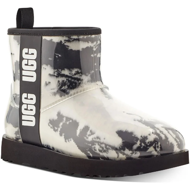 Limited-Time Shoe Deals Ugg Womens Classic Clear Mini Marble Cold Weather Rated Winter & Snow Boots