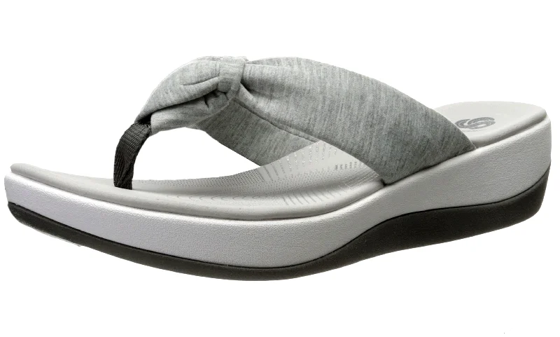 Comfortable Trendy Shoes Clarks Women Arla Glison Thong Sandals with Arch Support