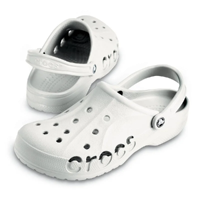 Versatile Fashion Shoes Crocs Baya Clogs - White