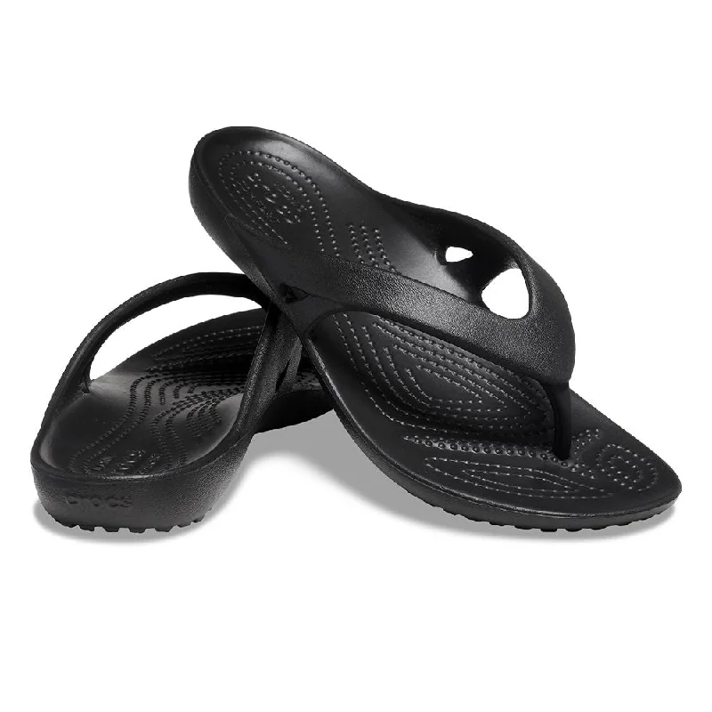 Save Big Crocs - Kadee II Flip Thong Sandal - Black