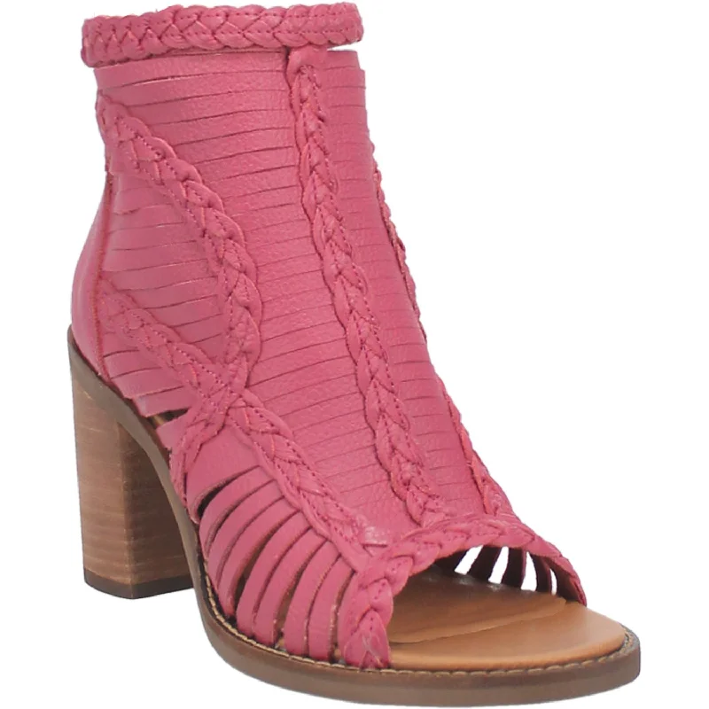 Style Revolution Dingo Womens Jeezy Sandal Gladiator Sandals Leather Fuchsia