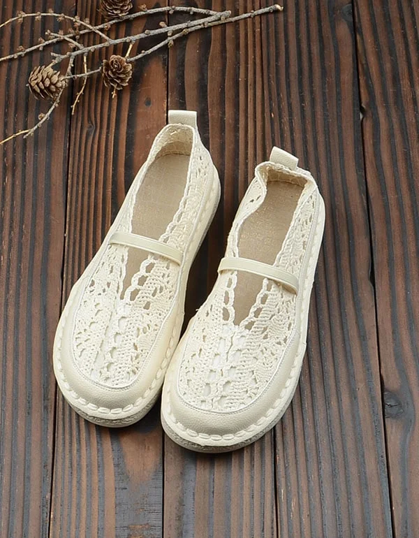 Street Chic Discounts Comfortable Soft Bottom Lace Shoes